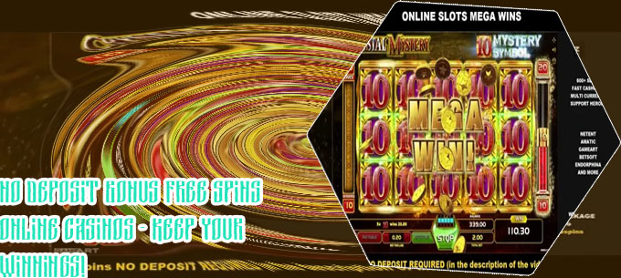 Slots free spins no deposit keep winnings