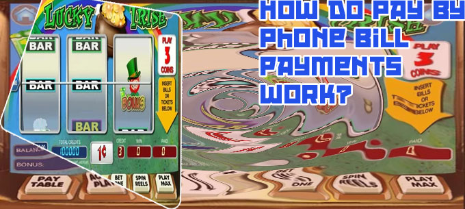 Slots using phone bill